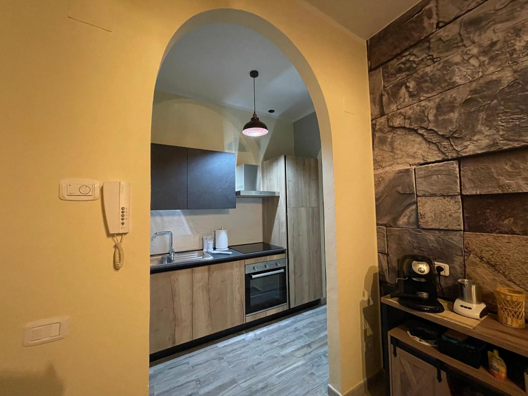 Casa Del Castorino Lejlighed Abbadia San Salvator Eksteriør billede